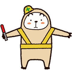 気をつけてねナマケモノのラインスタンプ画像